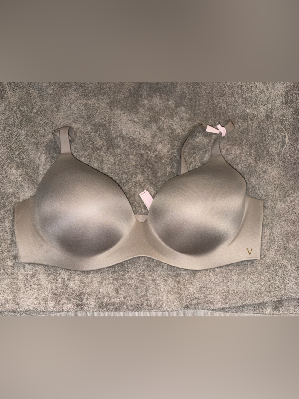 Victoria's Secret Smooth Dove Gray lightly lined bra